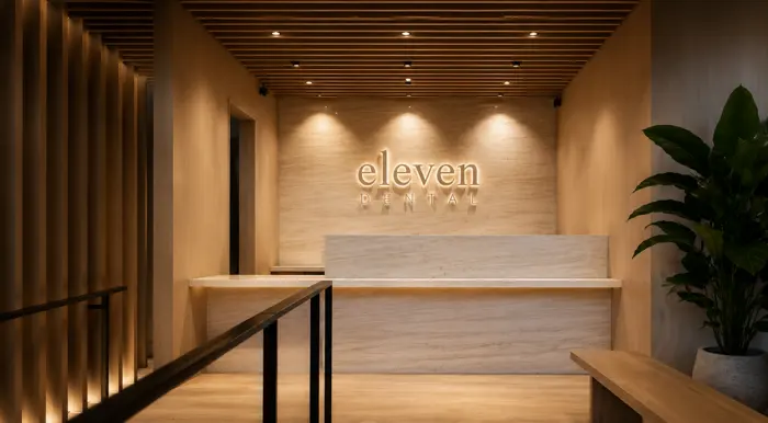 Eleven Dental reception